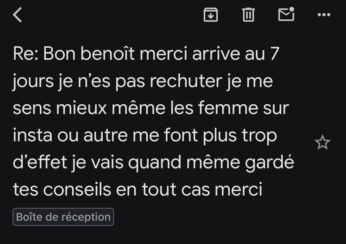 Témoignage client
